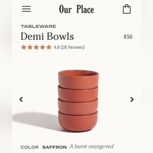 Our Place Demi Bowls - Set of 4